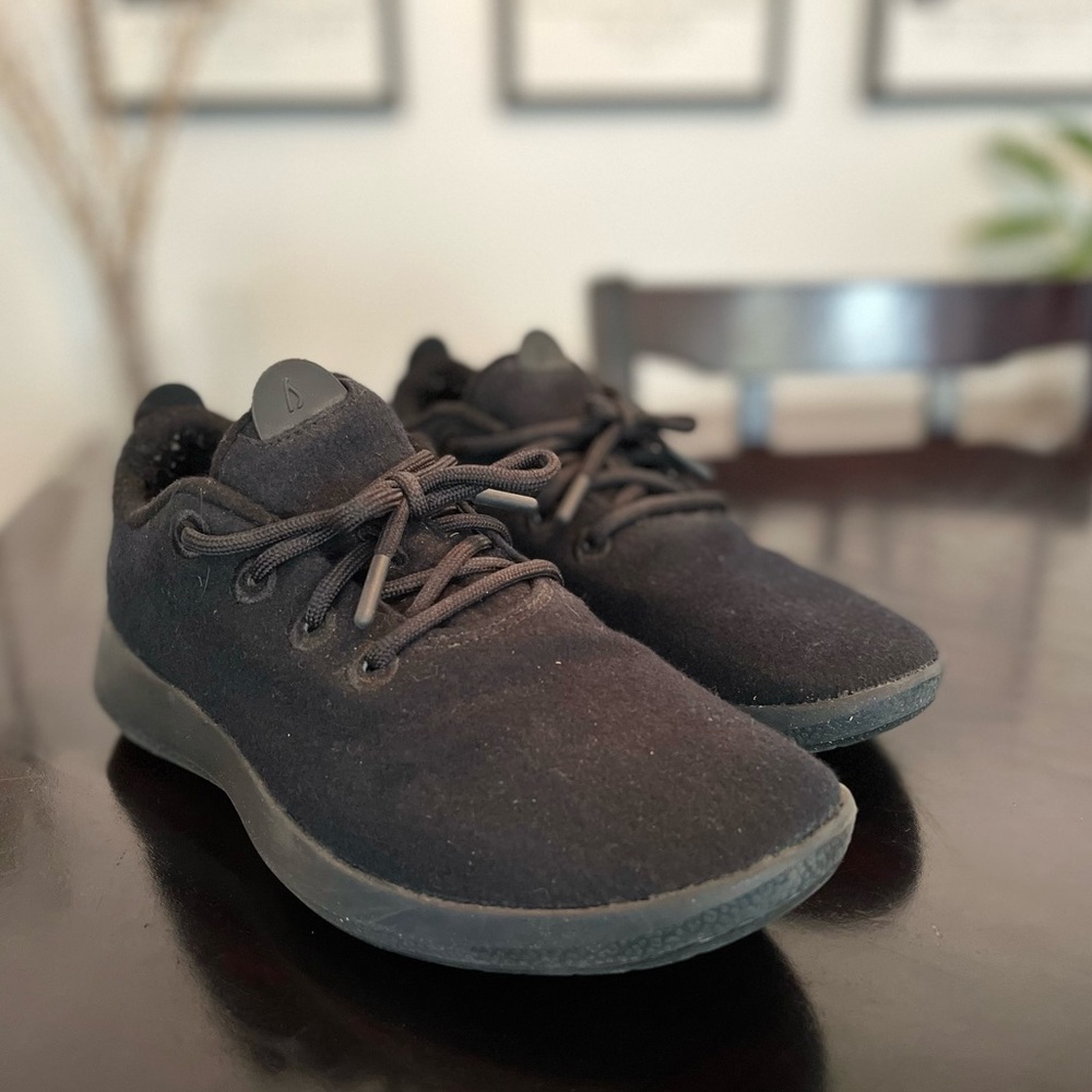 Mens Black Allbirds Shoes Size 9